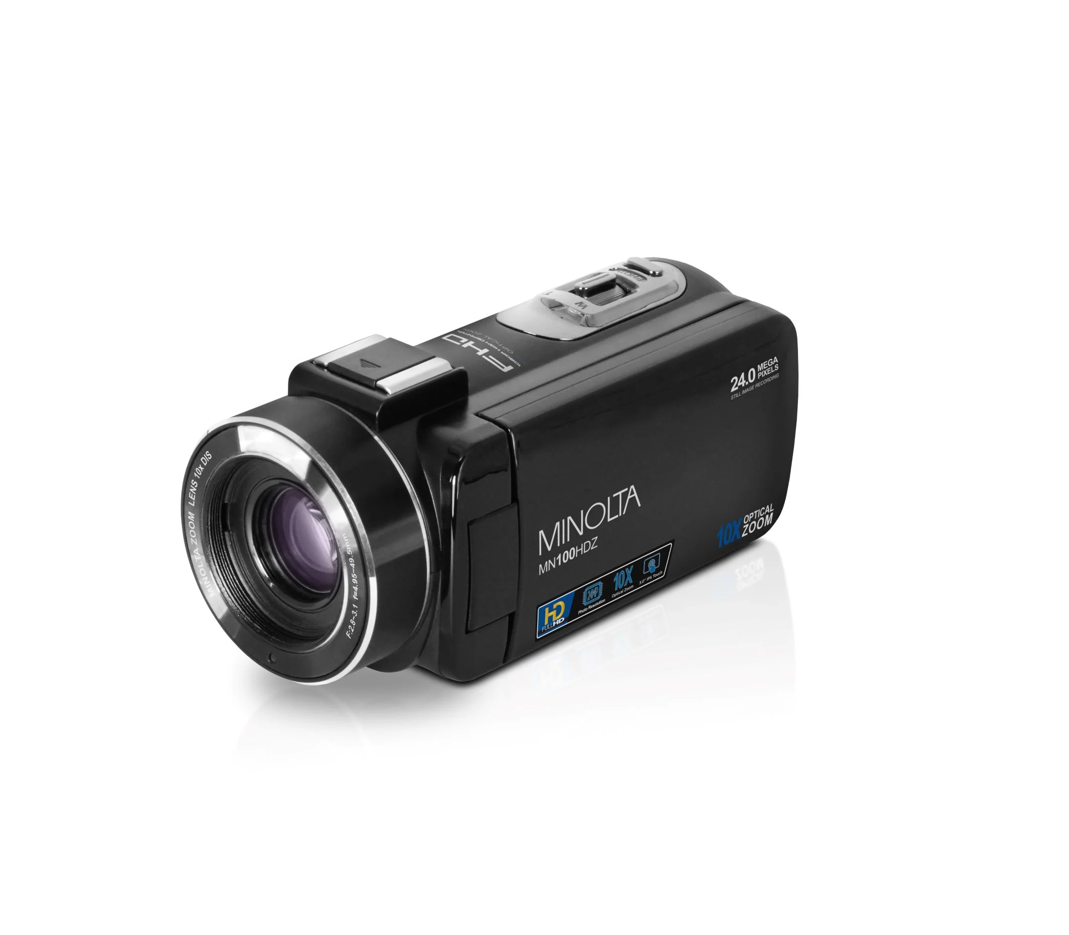 MN100HDZ 1080P HD Camcorder w/10x Optical Zoom - Image 3
