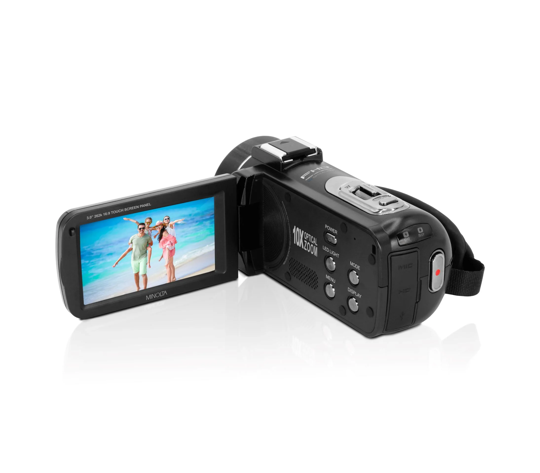 MN100HDZ 1080P HD Camcorder w/10x Optical Zoom - Image 5