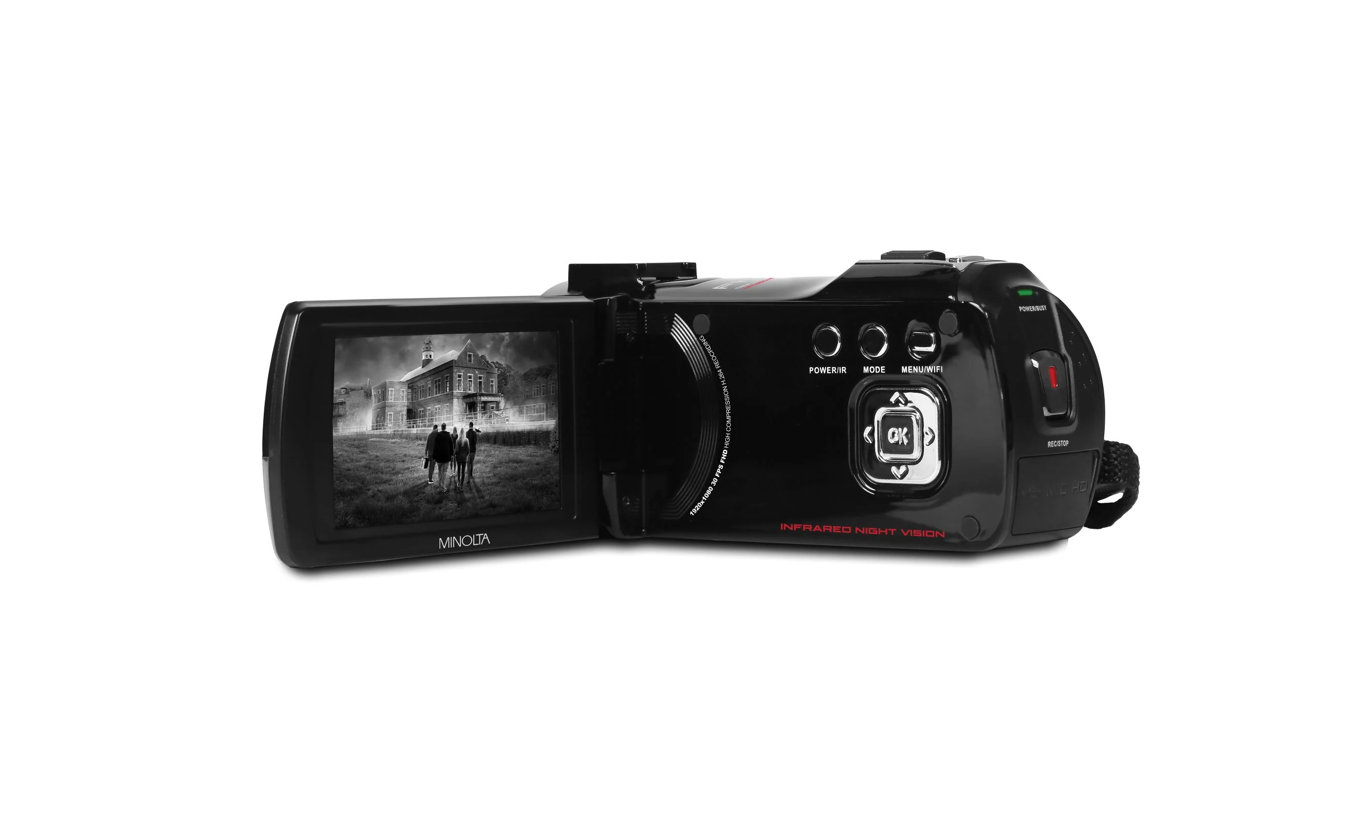 MN220NV 1080p Full HD IR Night Vision Camcorder - Image 5