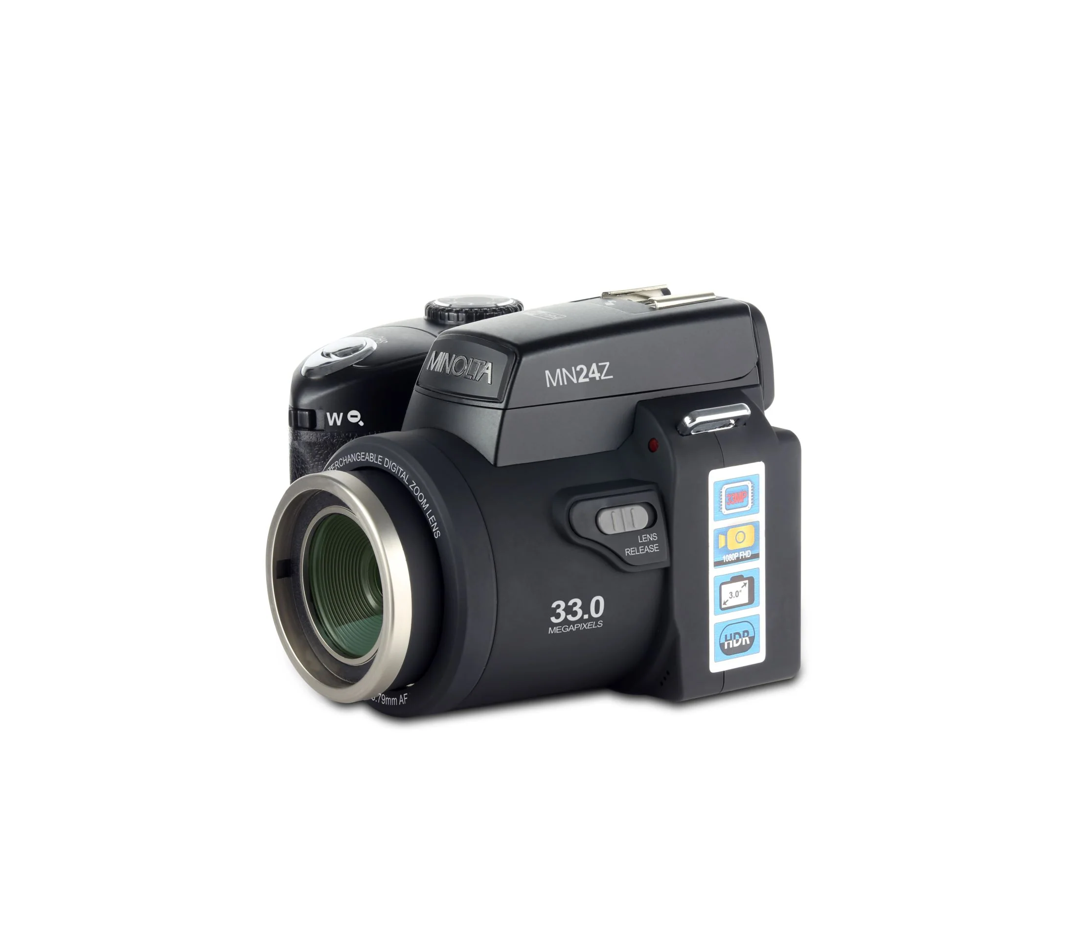 MN24Z 33 MP / 1080p HD Digital Camera w/Interchangeable Lens Kit - Image 3