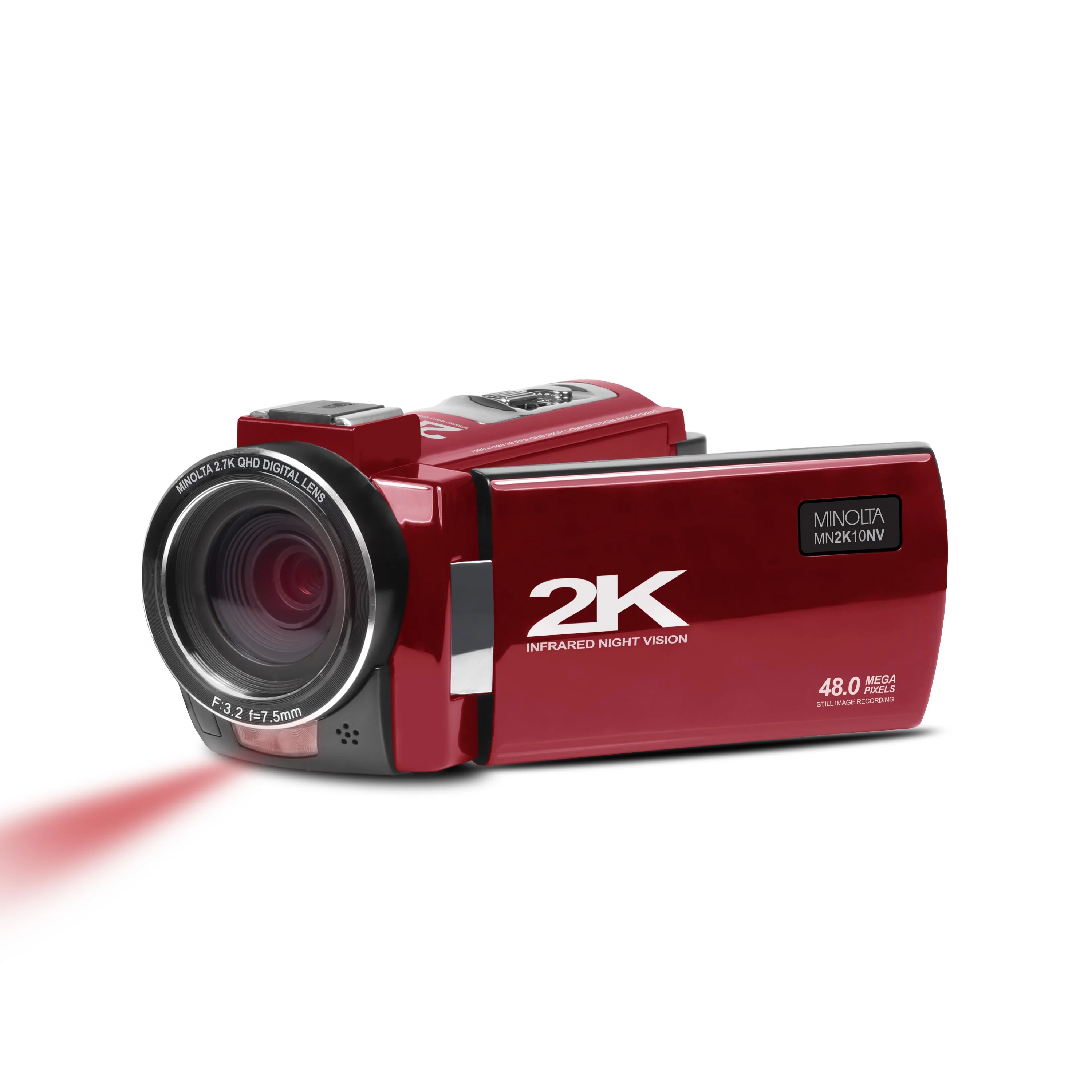 MN2K10NV 2.7K Quad HD / 48MP IR Night Vision Camcorder - Image 12