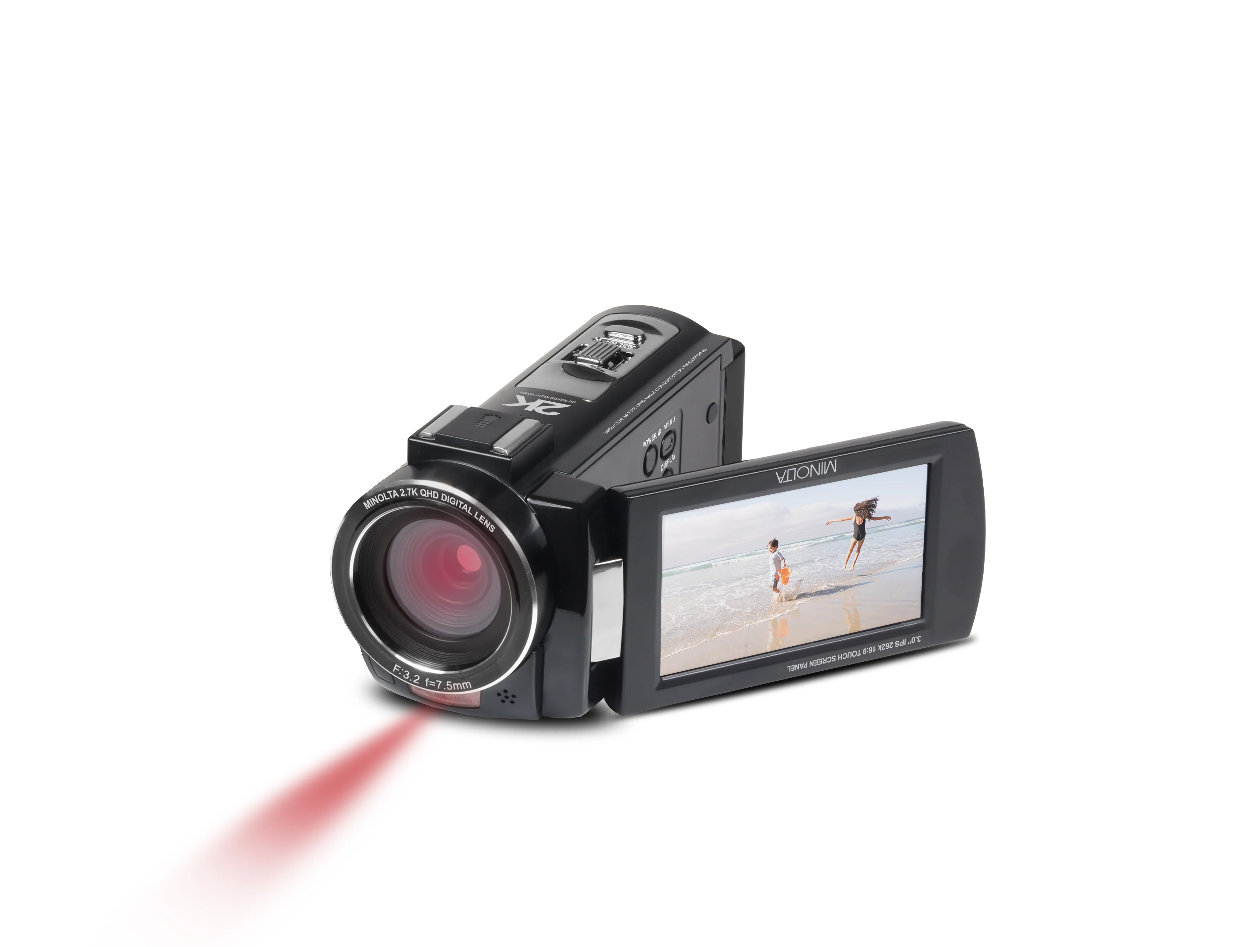 MN2K10NV 2.7K Quad HD / 48MP IR Night Vision Camcorder - Image 3