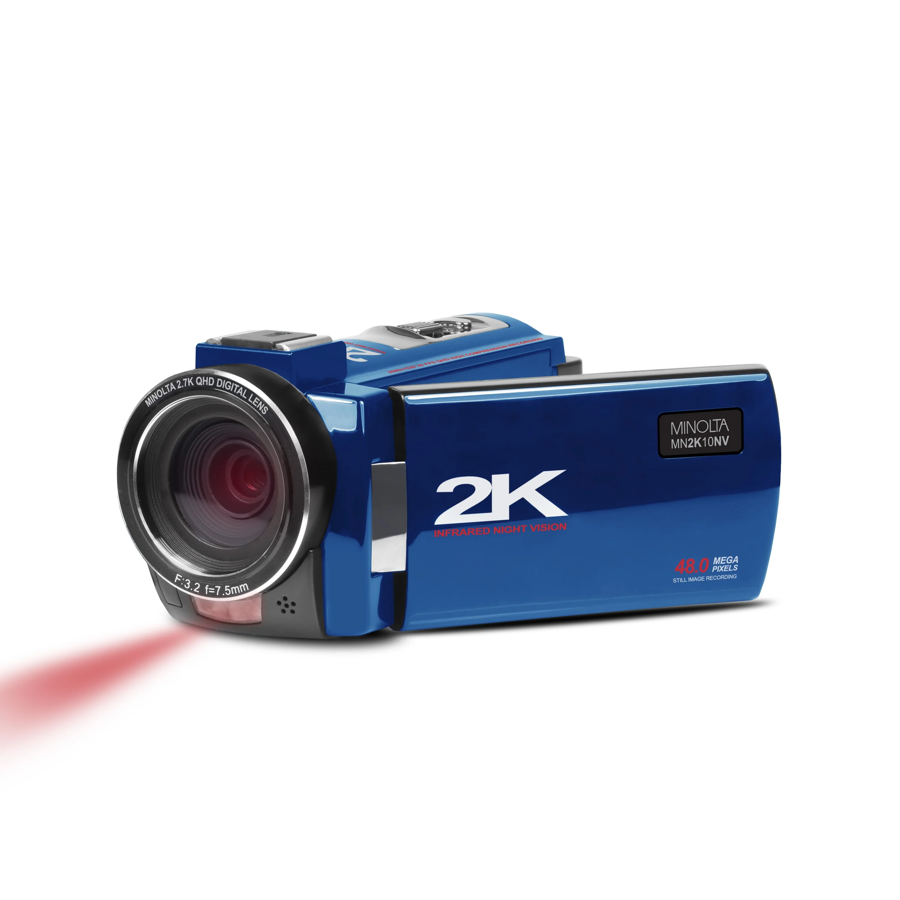 MN2K10NV 2.7K Quad HD / 48MP IR Night Vision Camcorder - Image 7
