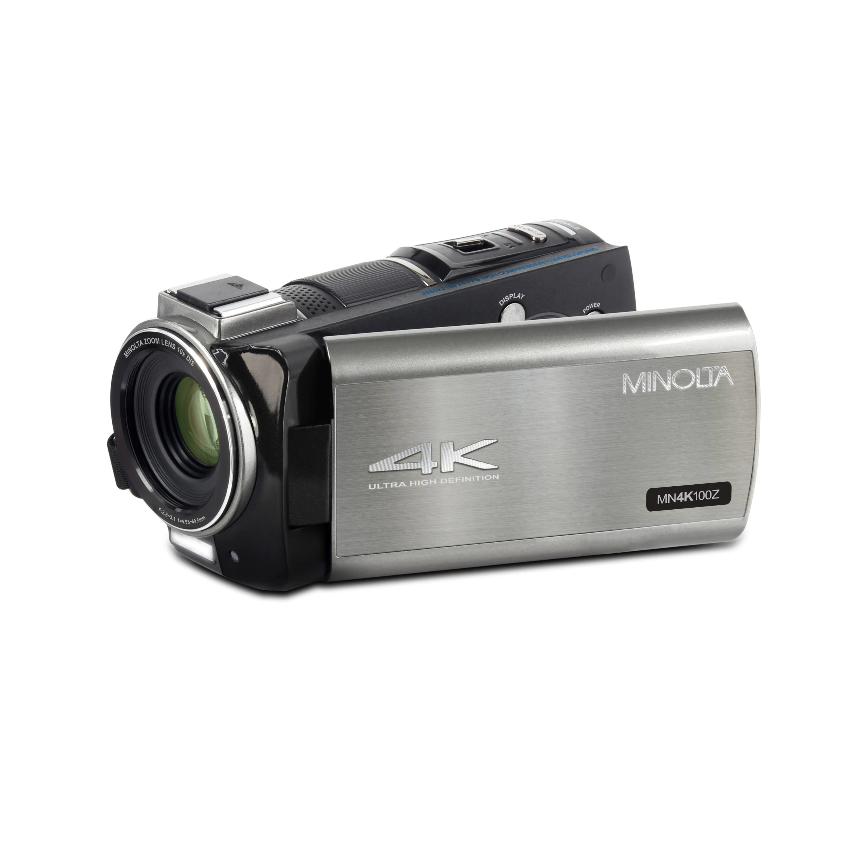 MN4K100Z 4K Ultra HD Camcorder w/10x Optical Zoom - Image 7