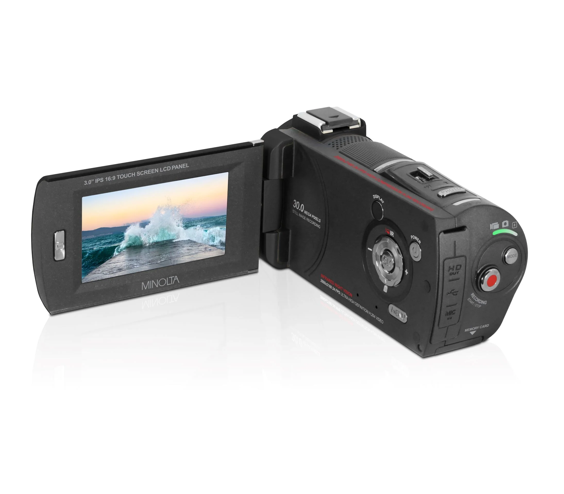 MN4K30NV 4K Ultra HD / 30 MP Night Vision Camcorder - Image 5