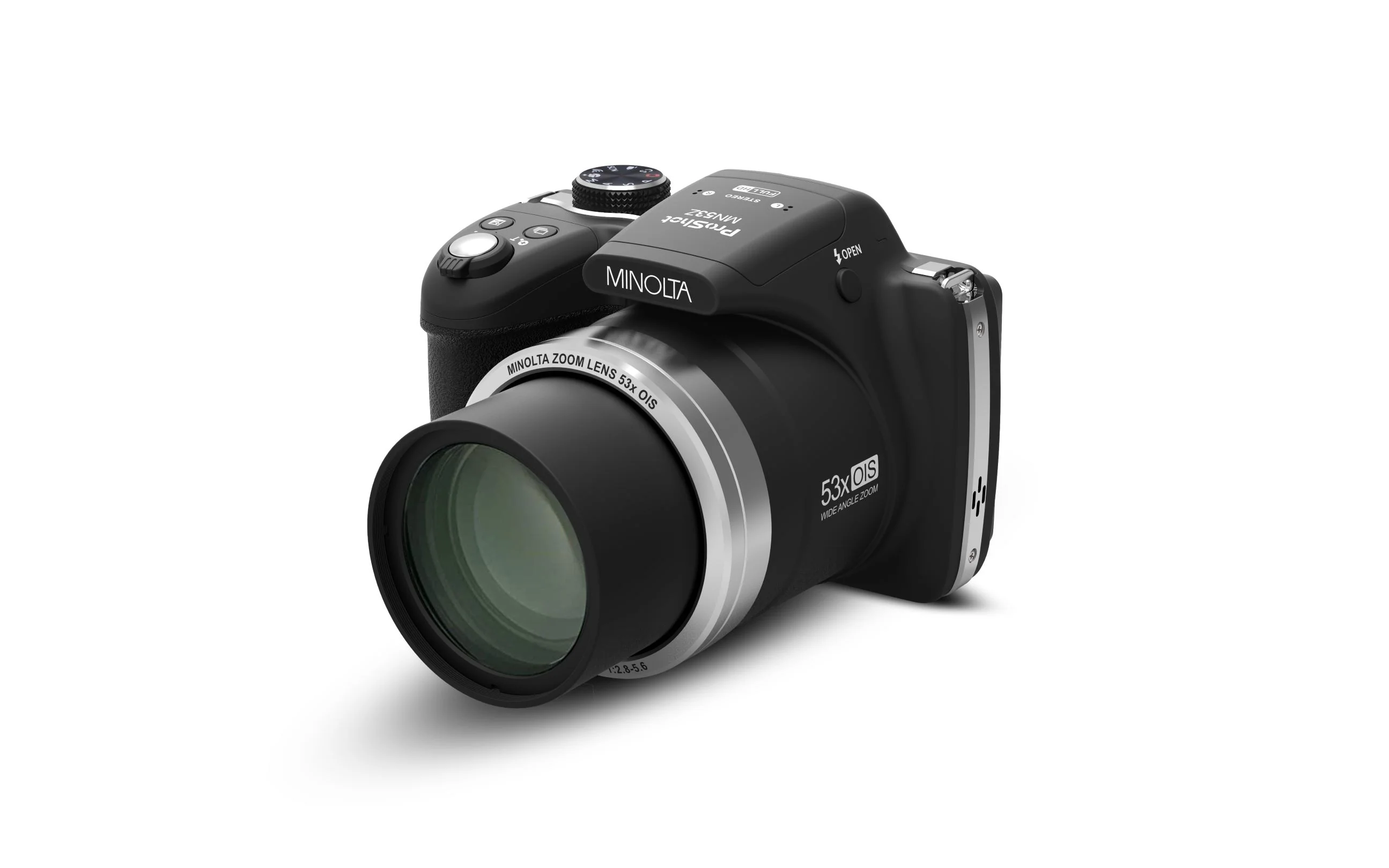 MN53Z 16MP / 1080p HD 53X Optical Zoom Wi-Fi Bridge Camera - Image 3
