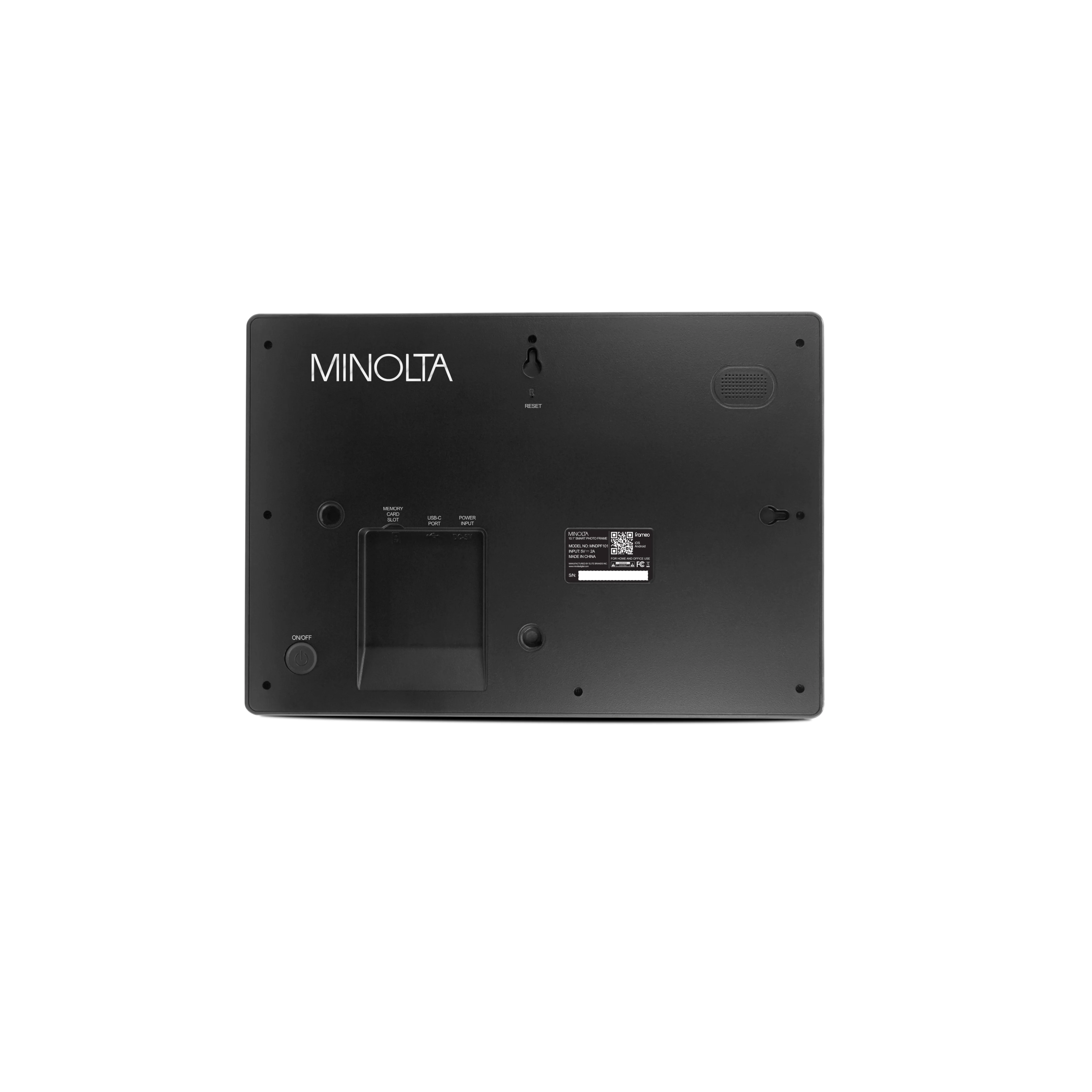 MNDPF101 10.1" Smart Photo Frame with Frameo (Black) - Image 8