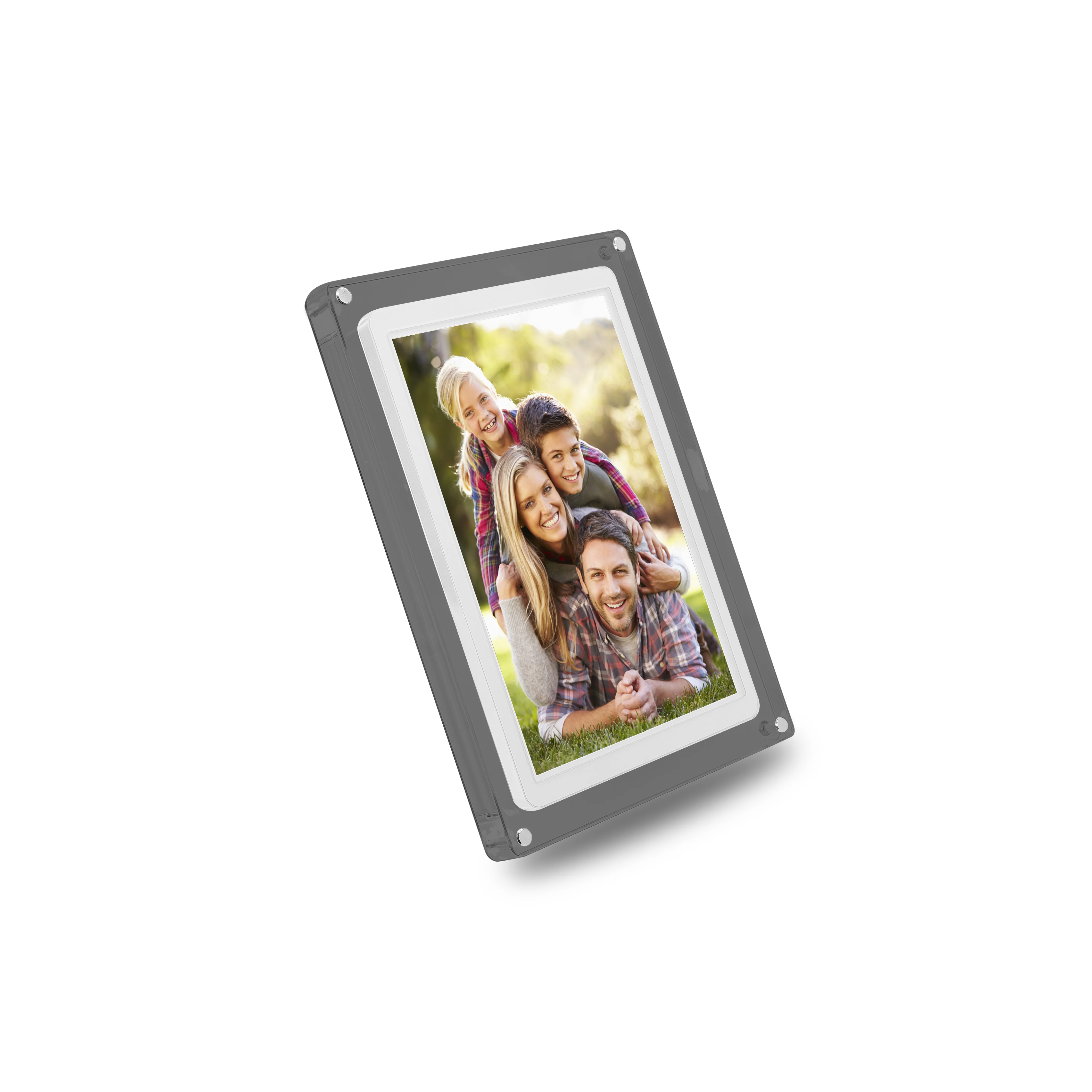 MNDPF101CLR 10.1" Smart Photo Frame with Frameo (White/Smoke) - Image 7