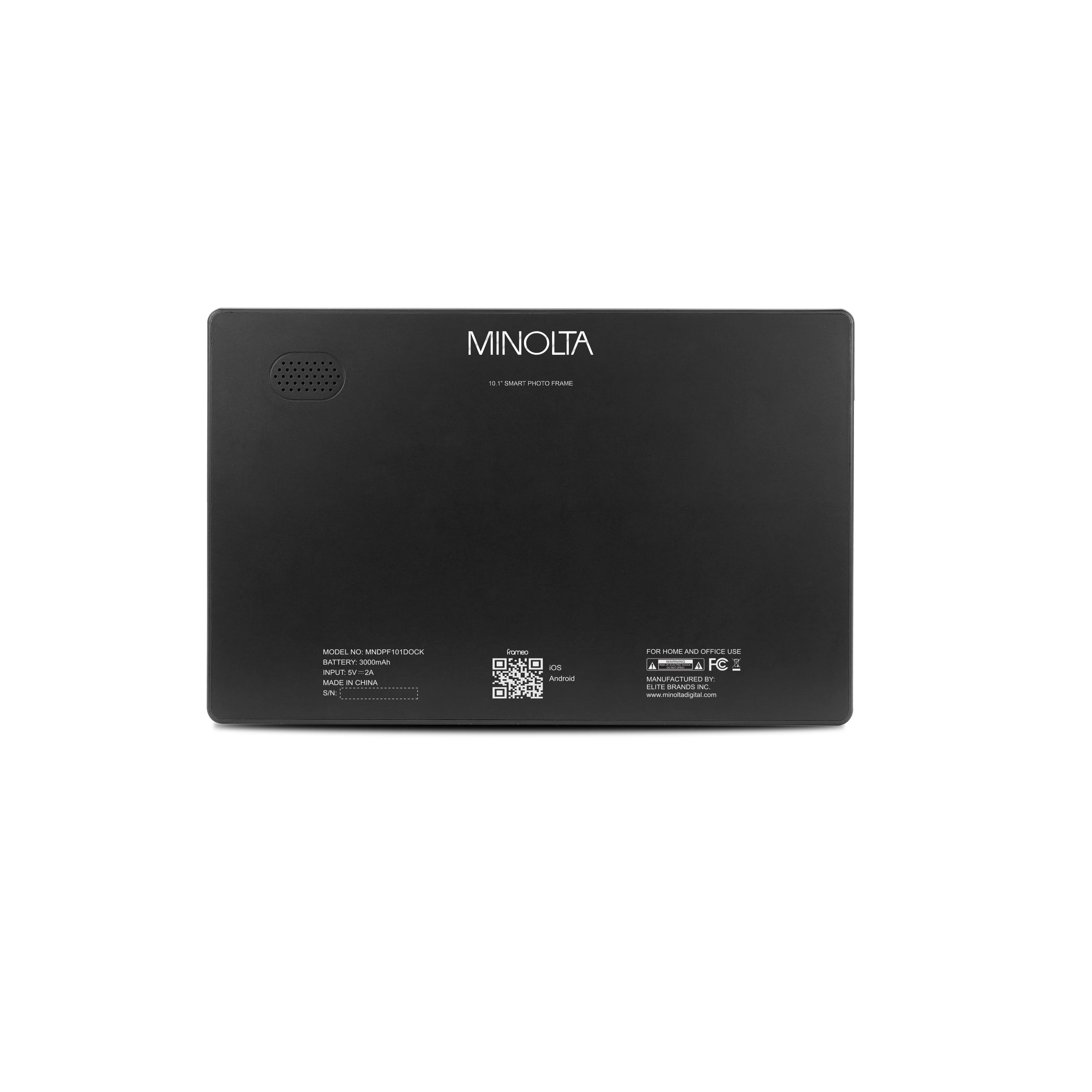 MNDPF101DOCK 10.1" Smart Photo Frame with Frameo (Black) - Image 9